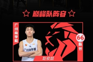 CUBAL全明星之夜|正賽戰隊“巔峰隊”名單公布：趙俊喆擔綱