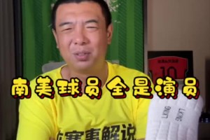 徐亮直言：南美球員倒地之后這個裝啊，純純演員