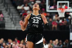 阿賈·威爾遜45次單場得分30+，位居WNBA歷史第二，僅次于陶樂西