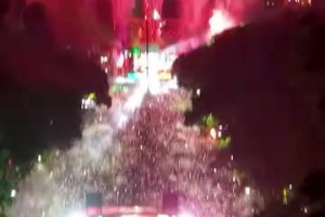 全國焦點！晉級16強百萬墨西哥球迷街頭慶祝！
