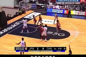 趙睿此前曾在世預賽面對日本男籃飆6記三分，砍下27分！