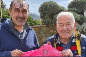 佩杜拉：薩里之父昨夜去世，享年97歲，曾為自行車高手