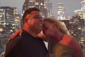 大羅和超模老婆在紐約甜蜜纏綿