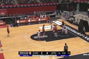 2021年男籃世界杯預選賽，郭艾倫面對日本男籃砍下24分4板！
