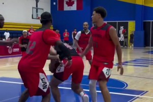 加拿大國家隊隊內訓練備戰FIBA